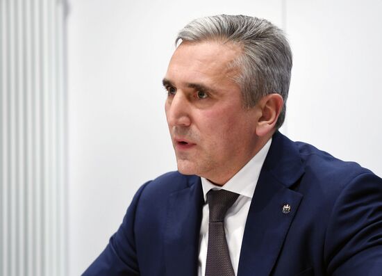 Рабочая поездка президента РФ В. Путина в Тюменскую область