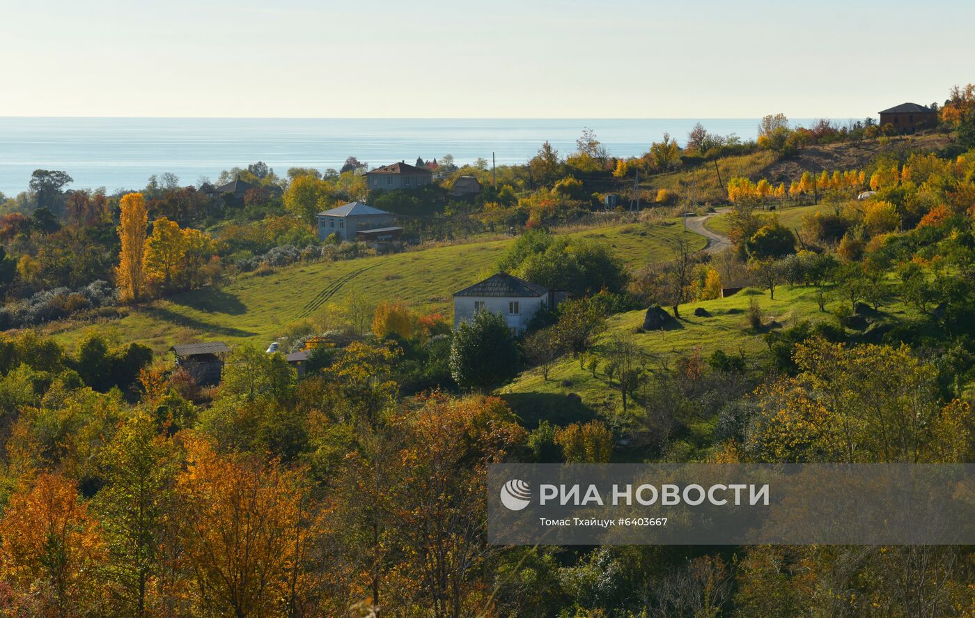 Осень в Абхазии