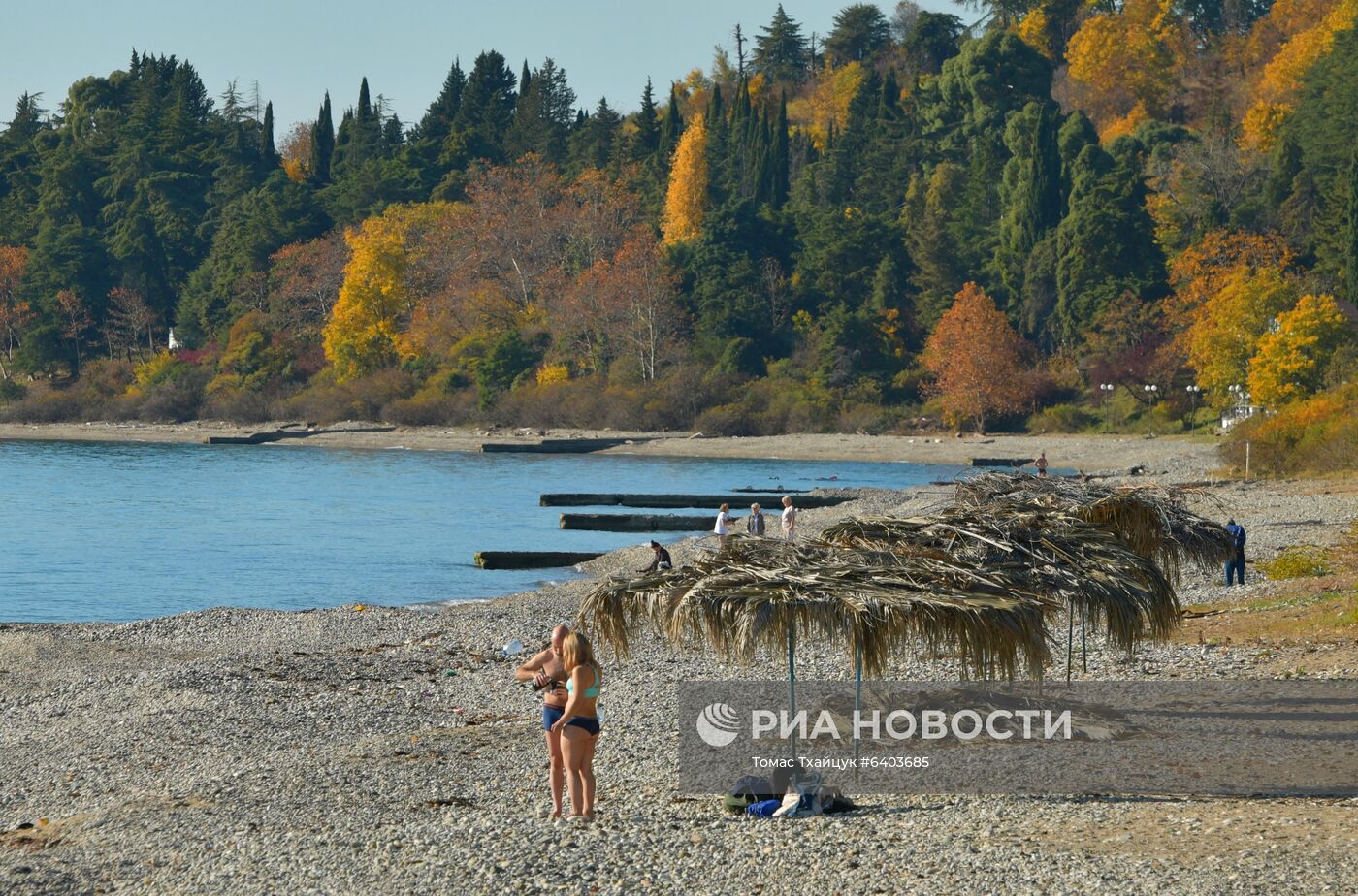 Осень в Абхазии