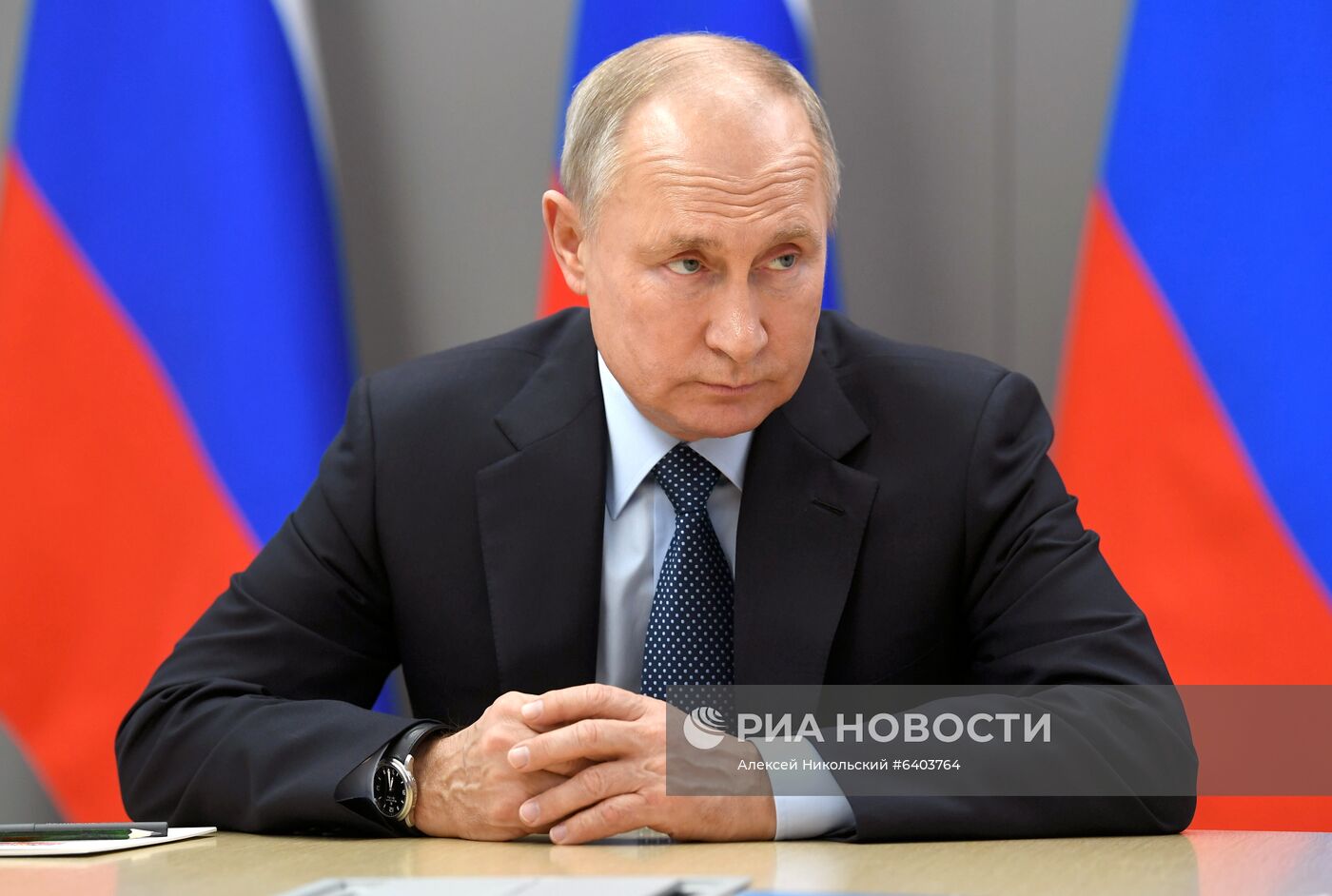 Рабочая поездка президента РФ В. Путина в Тюменскую область