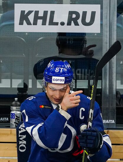 Хоккей. КХЛ. Матч "Динамо" (Москва) – "Металлург"