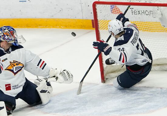 Хоккей. КХЛ. Матч "Динамо" (Москва) – "Металлург"