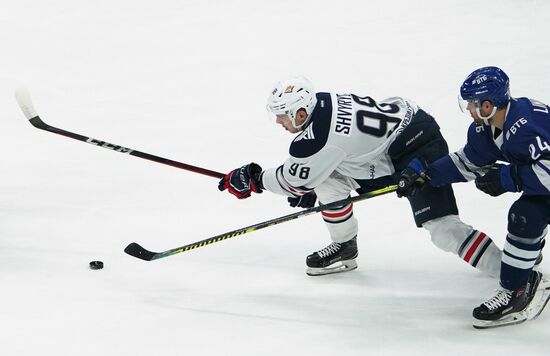 Хоккей. КХЛ. Матч "Динамо" (Москва) – "Металлург"