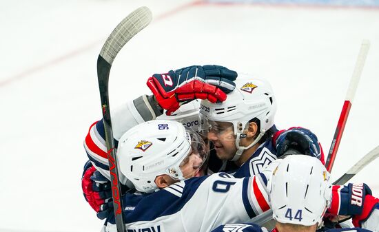 Хоккей. КХЛ. Матч "Динамо" (Москва) – "Металлург"