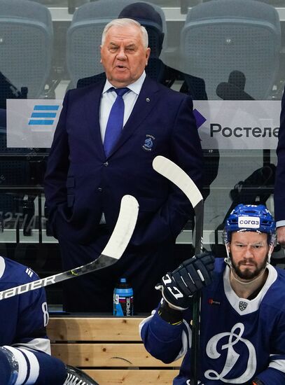 Хоккей. КХЛ. Матч "Динамо" (Москва) – "Металлург"