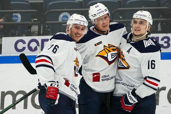 Хоккей. КХЛ. Матч "Динамо" (Москва) – "Металлург"