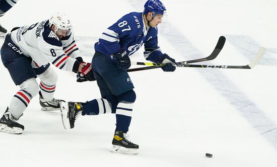 Хоккей. КХЛ. Матч "Динамо" (Москва) – "Металлург"