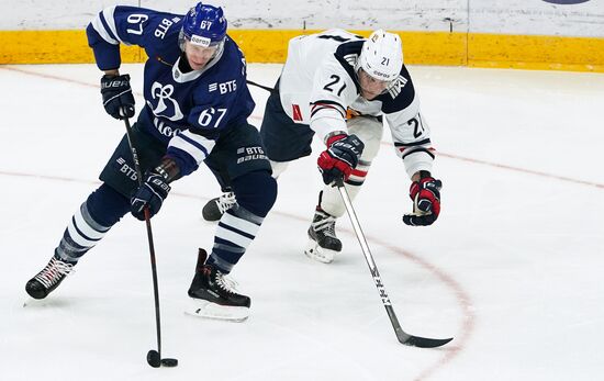 Хоккей. КХЛ. Матч "Динамо" (Москва) – "Металлург"