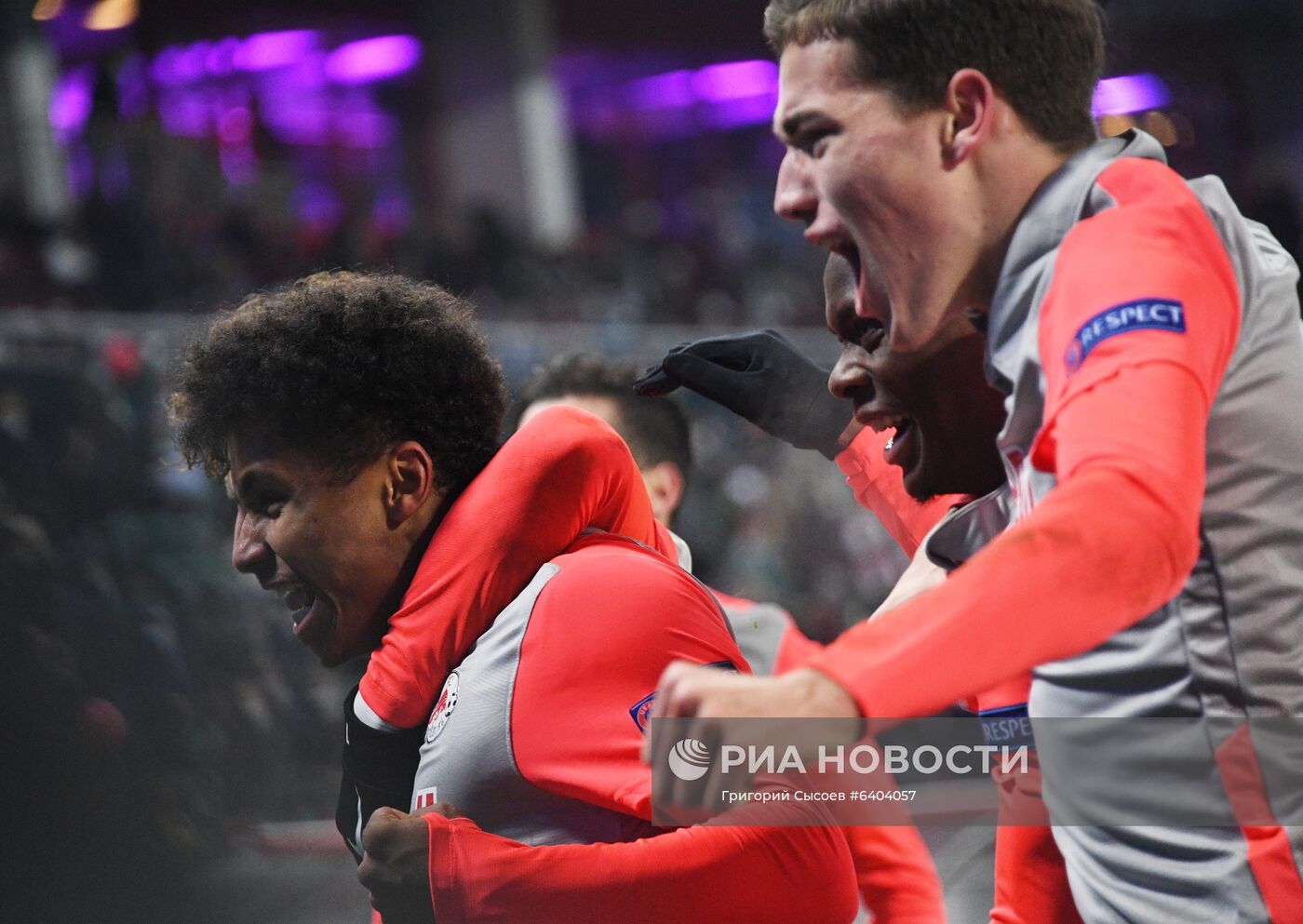 Футбол. Лига чемпионов. Матч "Локомотив" – "Зальцбург"