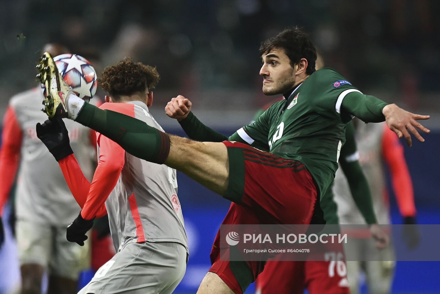 Футбол. Лига чемпионов. Матч "Локомотив" – "Зальцбург"