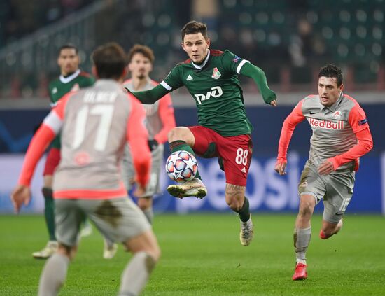 Футбол. Лига чемпионов. Матч "Локомотив" – "Зальцбург"