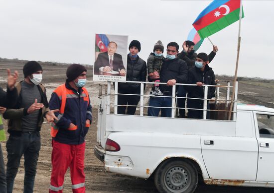 Празднования в Азербайджане по случаю возвращения Лачинского района