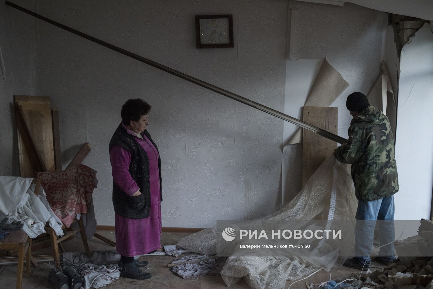 Жители Мартуни возвращаются в свои дома после объявления перемирия