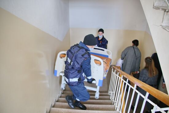 Гуманитарная помощь доставлена из России в Нагорный Карабах 