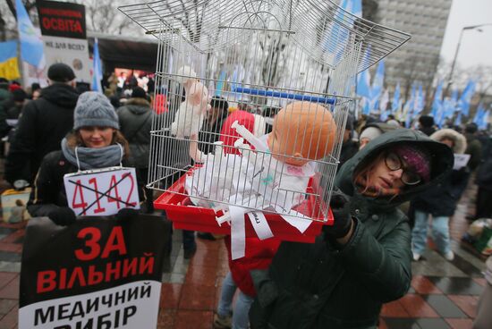 Акции протеста в Киеве