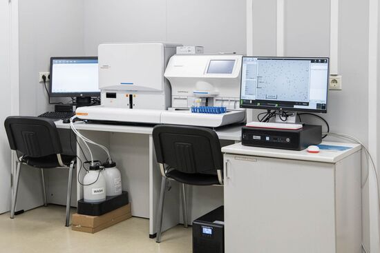 Открытие реанимационного отделения коронавирусного госпиталя на ВДНХ