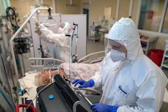 Госпиталь для больных COVID-19 в МКЦИБ "Вороновское"