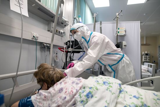 Госпиталь для больных COVID-19 в МКЦИБ "Вороновское"