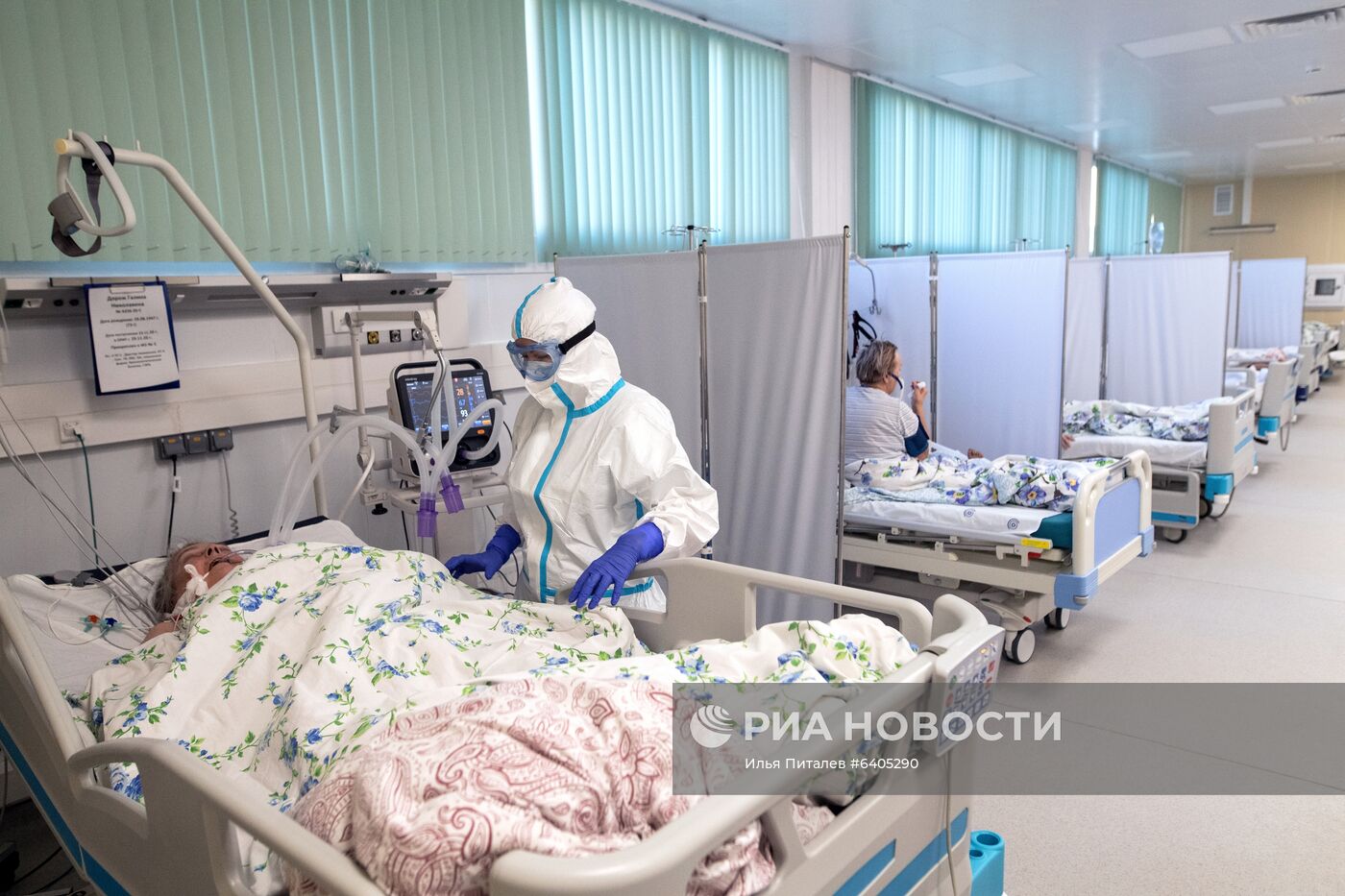 Госпиталь для больных COVID-19 в МКЦИБ "Вороновское"