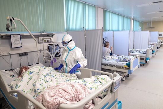 Госпиталь для больных COVID-19 в МКЦИБ "Вороновское"