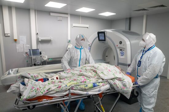 Госпиталь для больных COVID-19 в МКЦИБ "Вороновское"