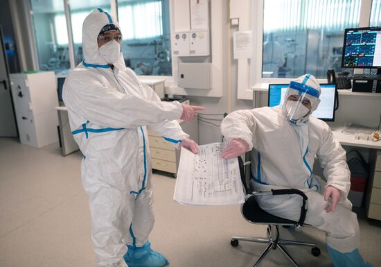 Госпиталь для больных COVID-19 в МКЦИБ "Вороновское"