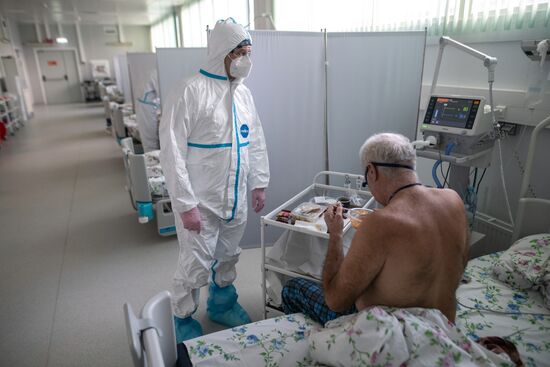 Госпиталь для больных COVID-19 в МКЦИБ "Вороновское"