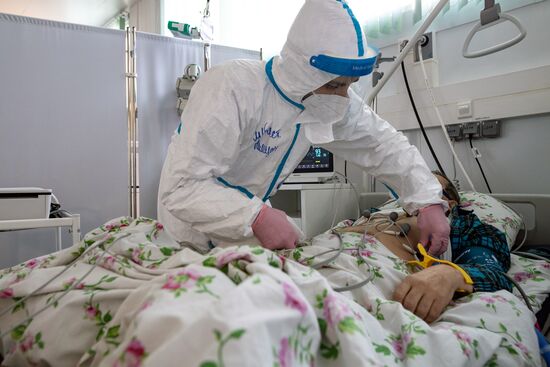 Госпиталь для больных COVID-19 в МКЦИБ "Вороновское"