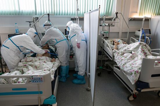 Госпиталь для больных COVID-19 в МКЦИБ "Вороновское"