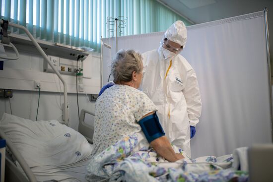 Госпиталь для больных COVID-19 в МКЦИБ "Вороновское"