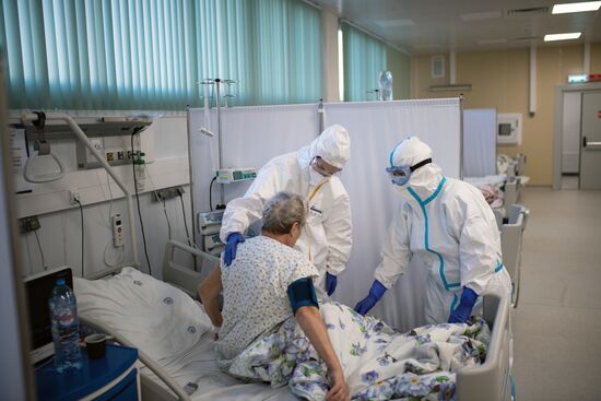 Госпиталь для больных COVID-19 в МКЦИБ "Вороновское"