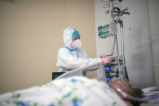 Госпиталь для больных COVID-19 в МКЦИБ "Вороновское"