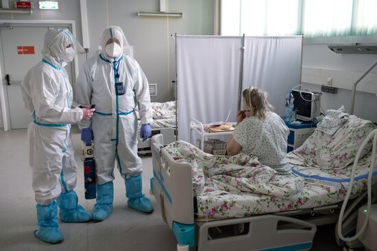 Госпиталь для больных COVID-19 в МКЦИБ "Вороновское"