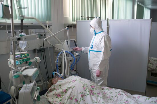 Госпиталь для больных COVID-19 в МКЦИБ "Вороновское"