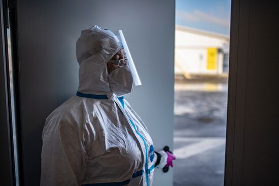 Госпиталь для больных COVID-19 в МКЦИБ "Вороновское"