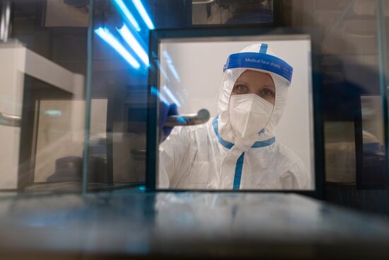 Госпиталь для больных COVID-19 в МКЦИБ "Вороновское"