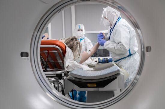 Госпиталь для больных COVID-19 в МКЦИБ "Вороновское"