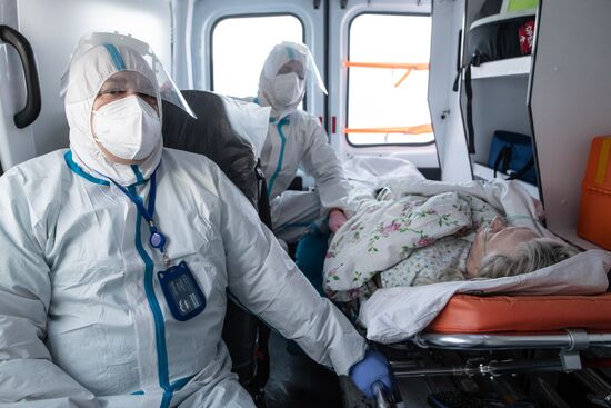 Госпиталь для больных COVID-19 в МКЦИБ "Вороновское"