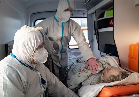 Госпиталь для больных COVID-19 в МКЦИБ "Вороновское"