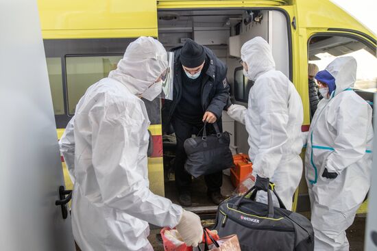 Госпиталь для больных COVID-19 в МКЦИБ "Вороновское"