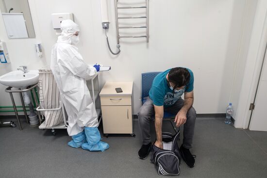 Госпиталь для больных COVID-19 в МКЦИБ "Вороновское"