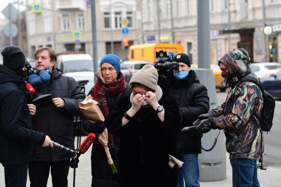 Прощание с Ириной Антоновой