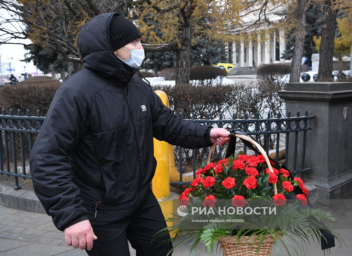 Прощание с Ириной Антоновой