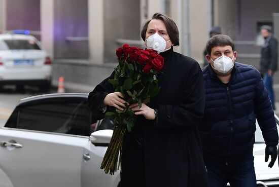 Прощание с Ириной Антоновой