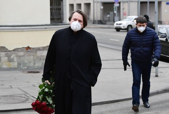 Прощание с Ириной Антоновой