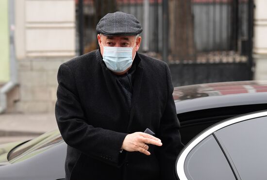 Прощание с Ириной Антоновой