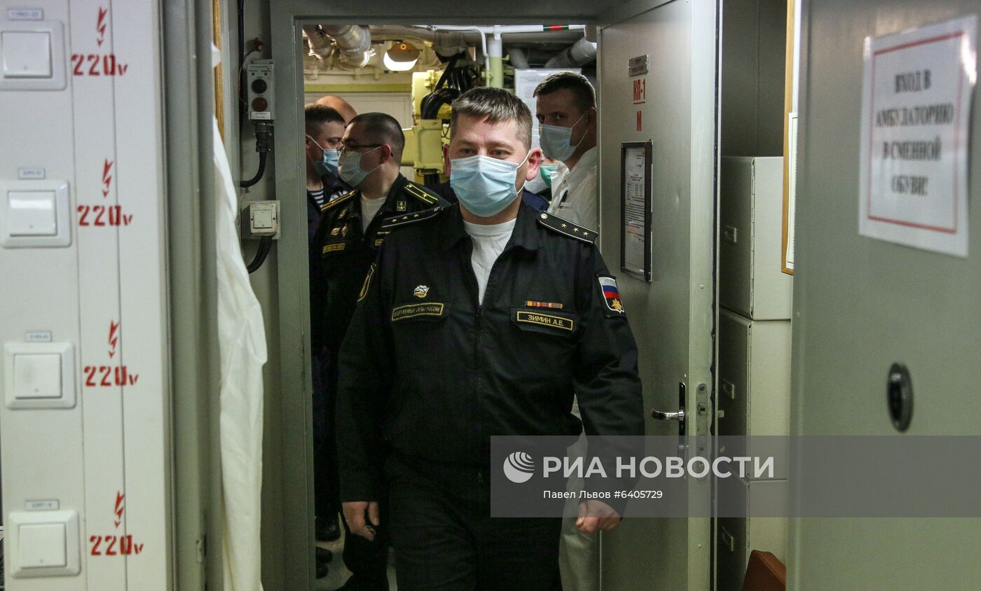 Вакцинация от коронавируса военнослужащих Северного флота