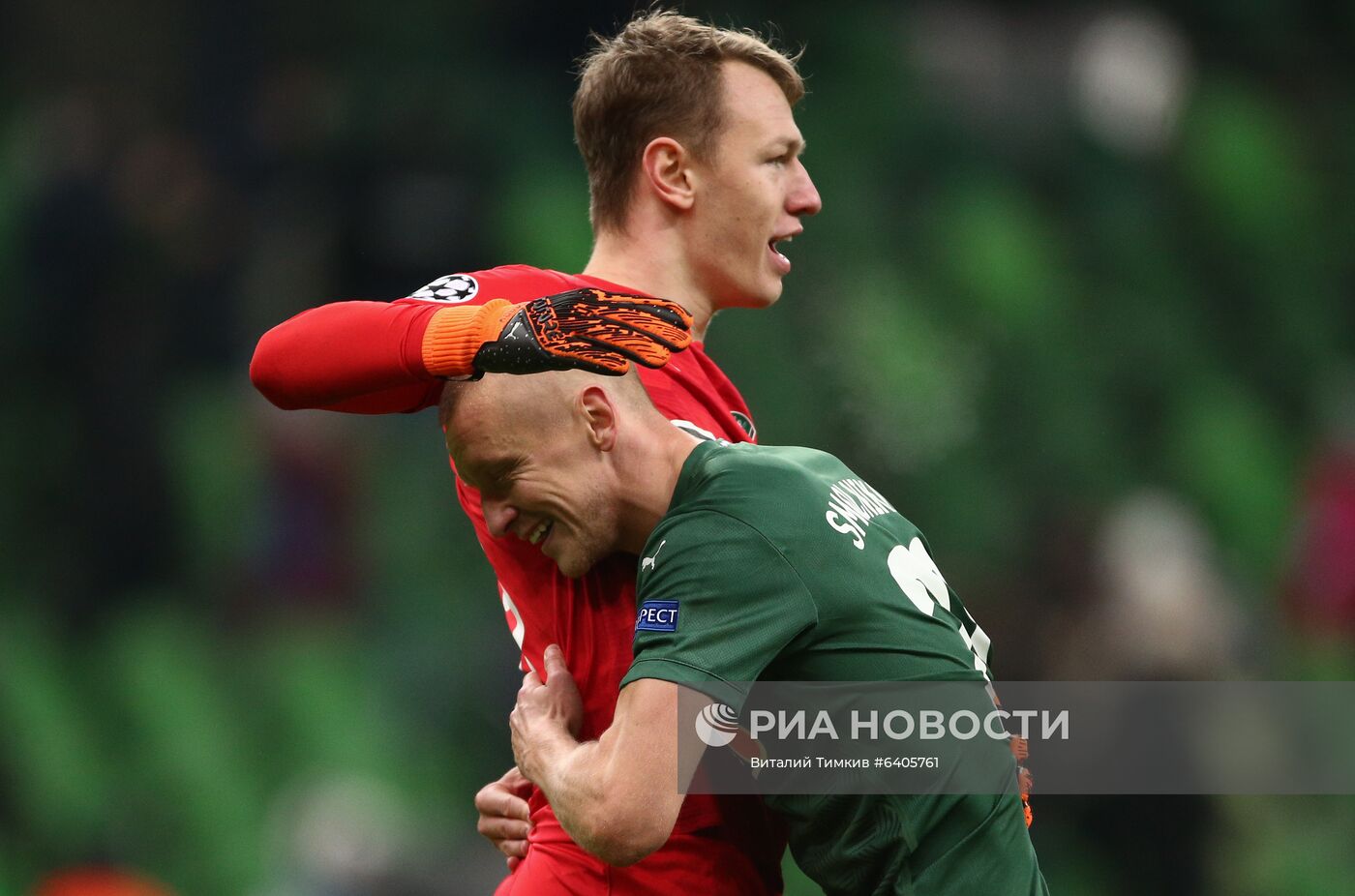 Футбол. Лига чемпионов. Матч "Краснодар" - "Ренн"