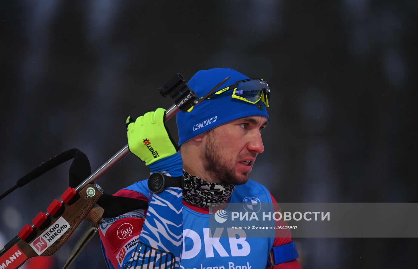 Биатлон. II этап Кубка мира. Мужчины. Спринт