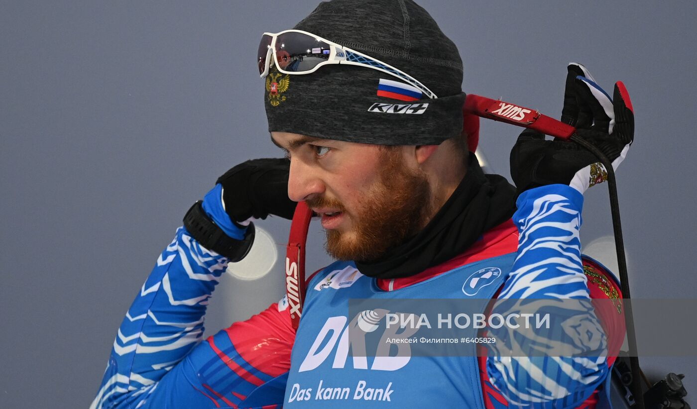 Биатлон. II этап Кубка мира. Мужчины. Спринт